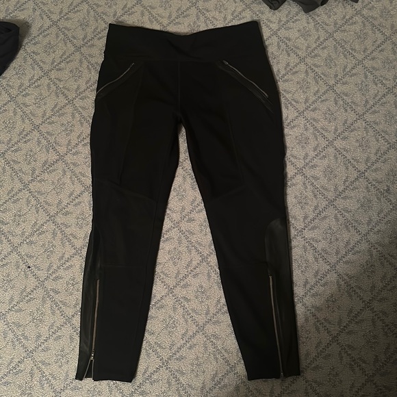Athleta Pants & Jumpsuits Athleta Leggings Xl Zippers And